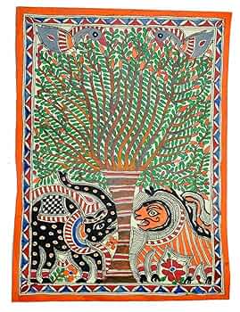 ミティラー ペインティング（インド） ミティラー ペインティング（インド）